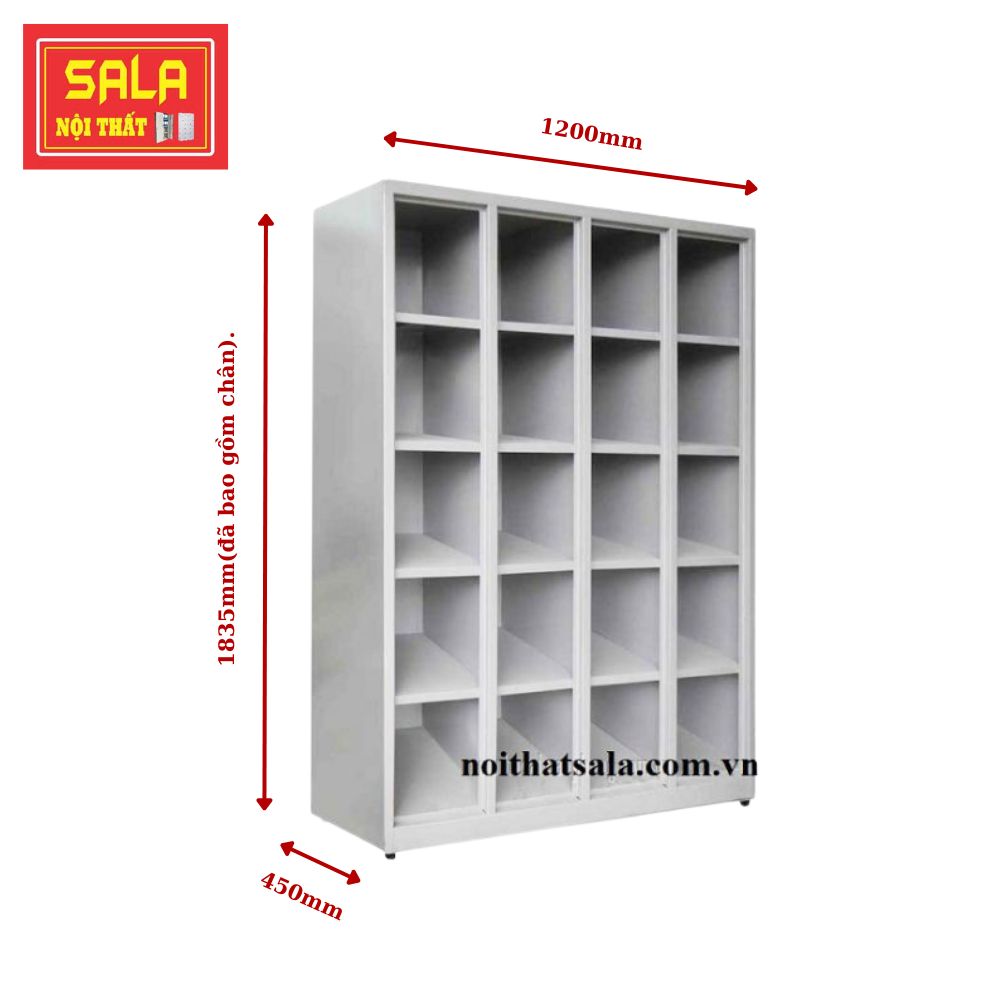 KỆ SẮT ĐỰNG HỒ SƠ VĂN PHÒNG 20 Ô