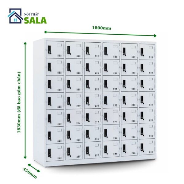 Tủ Locker sắt 42 ngăn