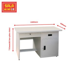 BÀN SẮT 2 HỘC KÉO 1 CÁNH MỞ