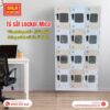 TỦ SẮT LOCKER 12 NGĂN MICA