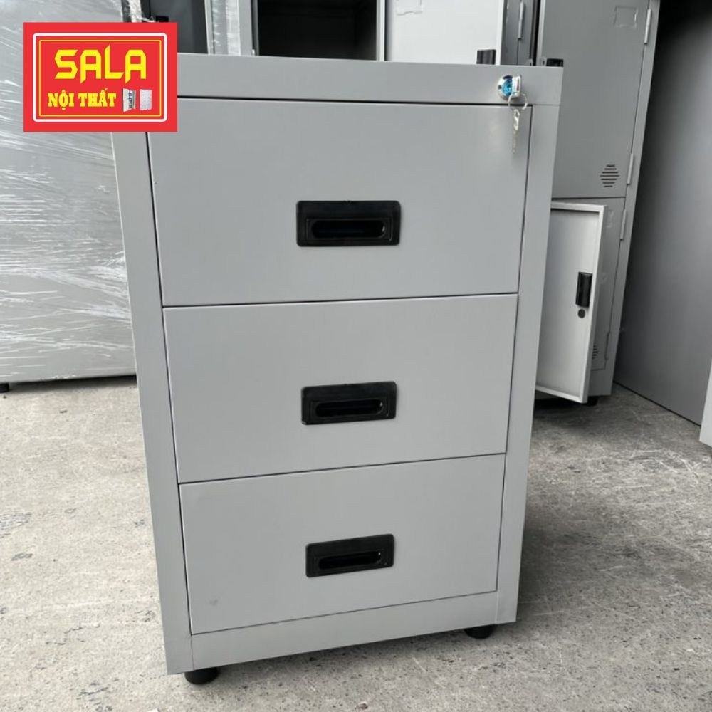 TỦ HỘC KÉO SẮT 3 NGĂN
