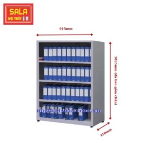 KỆ SẮT ĐỰNG HỒ SƠ VĂN PHÒNG 4 TẦNG
