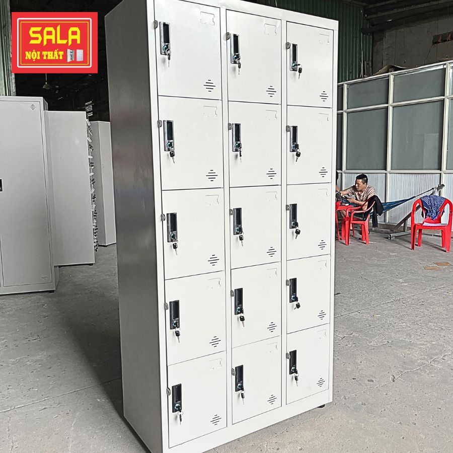 TỦ LOCKER SẮT 15 NGĂN