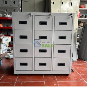 Tủ hộc kéo sắt 12 ngăn