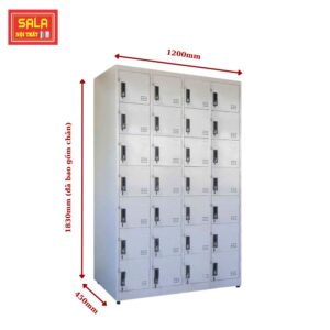 TỦ LOCKER SẮT 28 NGĂN