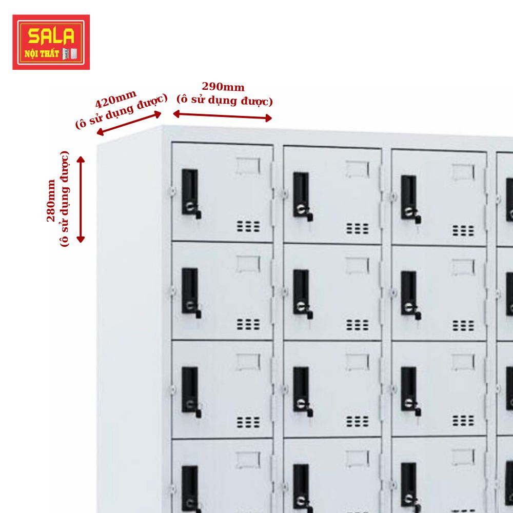 TỦ LOCKER SẮT 28 NGĂN