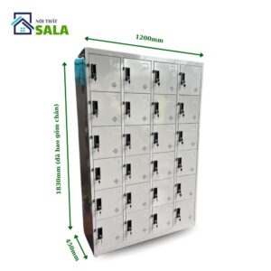 Tủ sắt locker 28 ngăn
