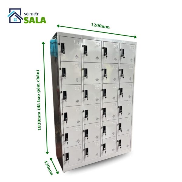 Tủ sắt locker 28 ngăn