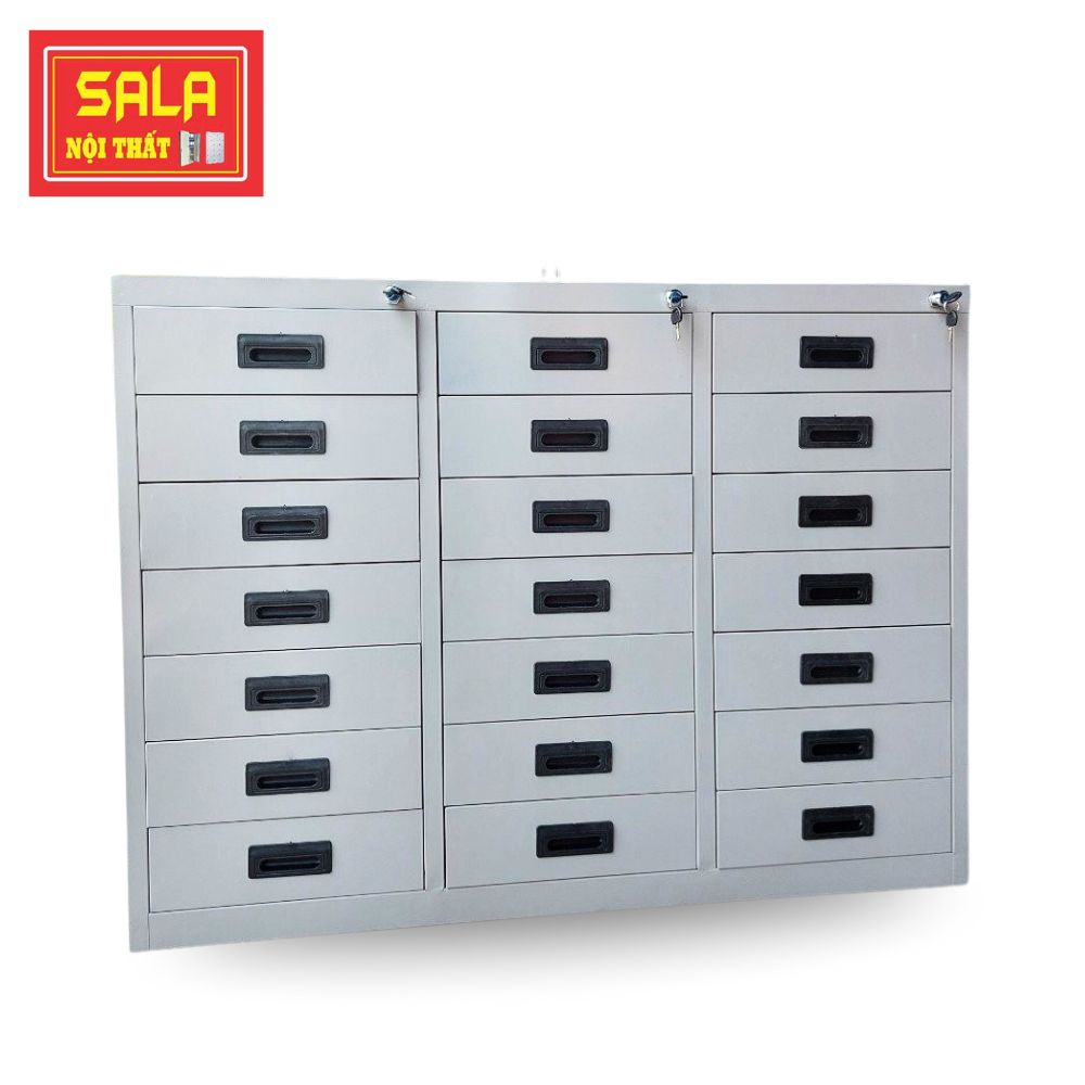 TỦ HỘC KÉO SẮT 21 NGĂN
