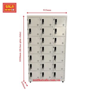 TỦ LOCKER SẮT 24 NGĂN