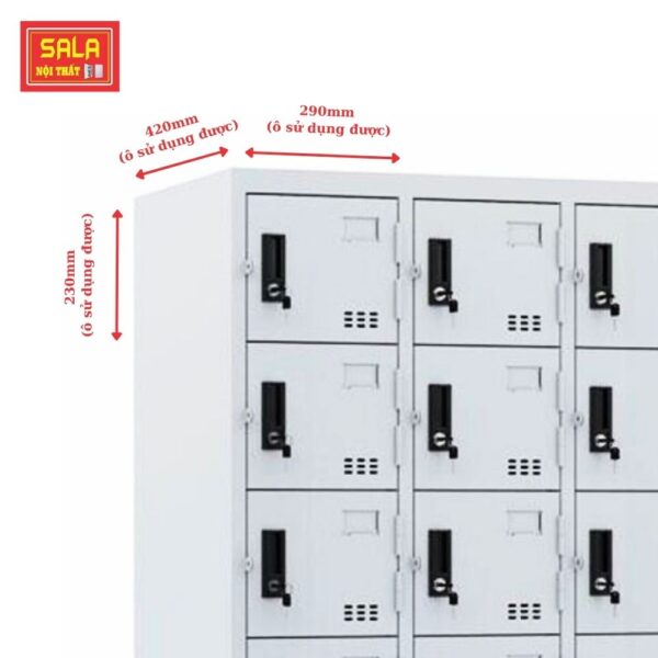 TỦ LOCKER SẮT 24 NGĂN