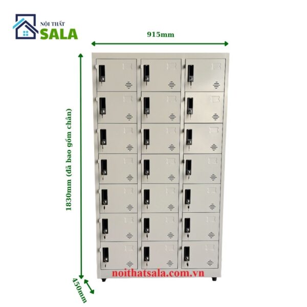 Tủ Locker sắt 24 ngăn