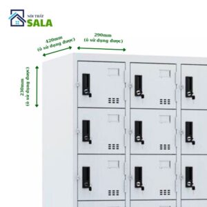 Tủ Locker sắt 24 ngăn