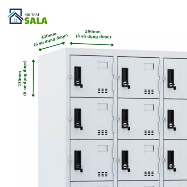 Tủ Locker sắt 24 ngăn