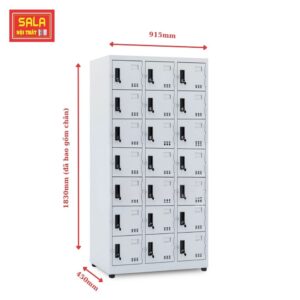 TỦ LOCKER SẮT 21 NGĂN