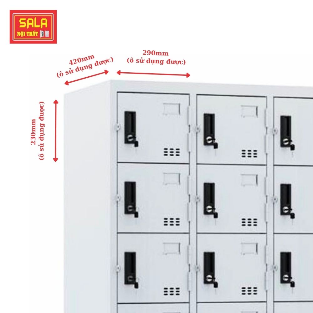 TỦ LOCKER SẮT 21 NGĂN