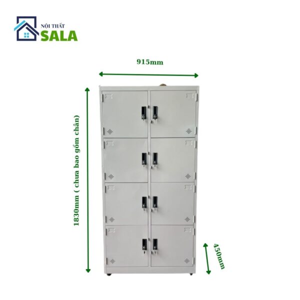 TỦ SẮT HỒ SƠ 8 CÁNH
