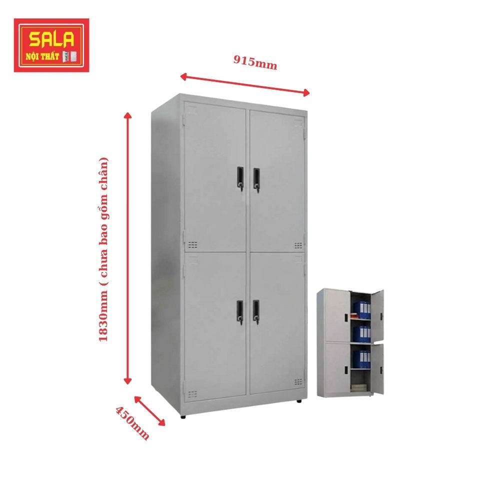TỦ SẮT HỒ SƠ 8 CÁNH