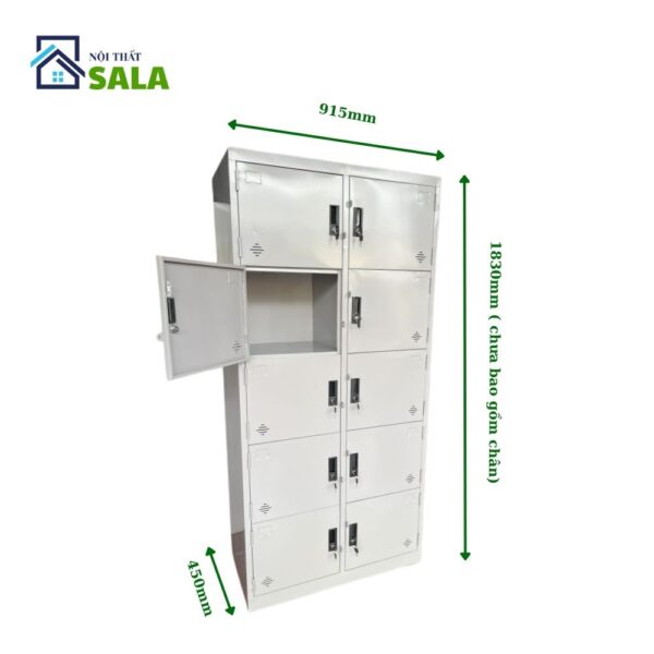 TỦ SẮT HỒ SƠ 10 CÁNH