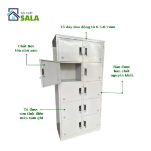 TỦ SẮT HỒ SƠ 10 CÁNH