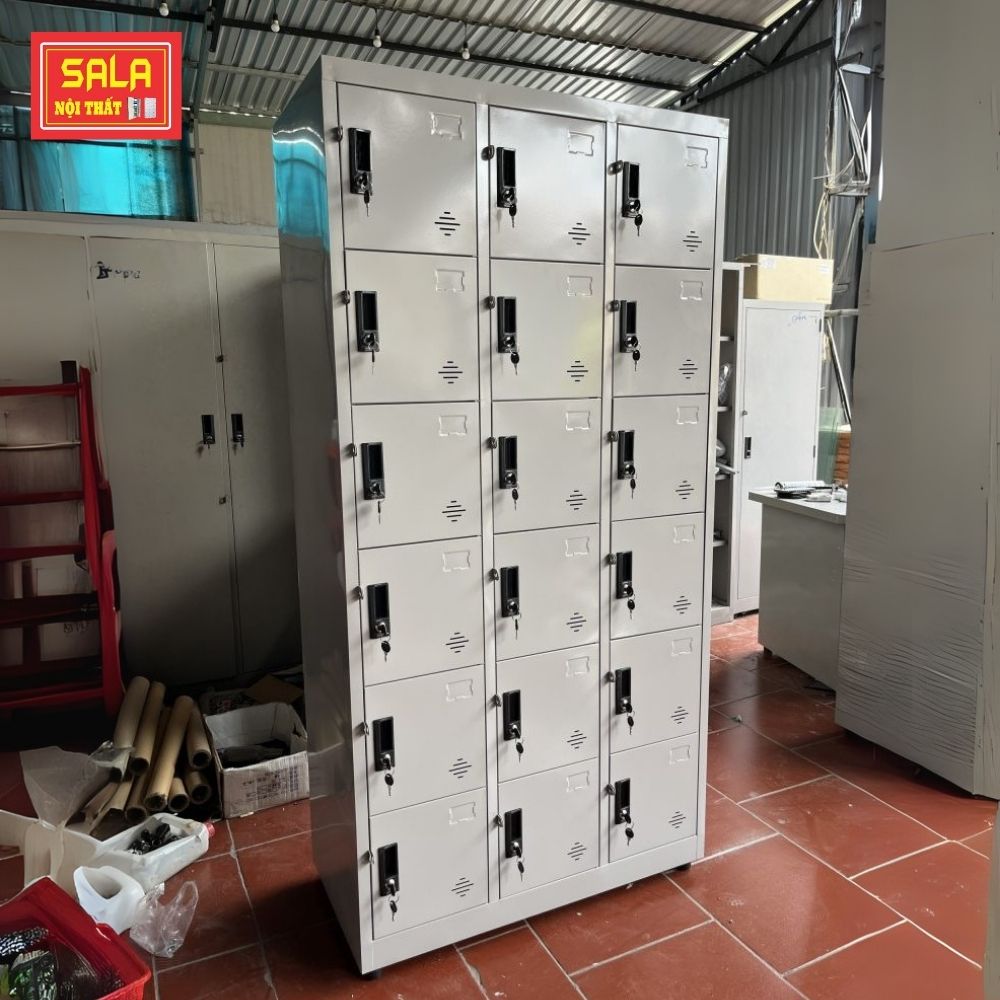 TỦ LOCKER SẮT 18 NGĂN