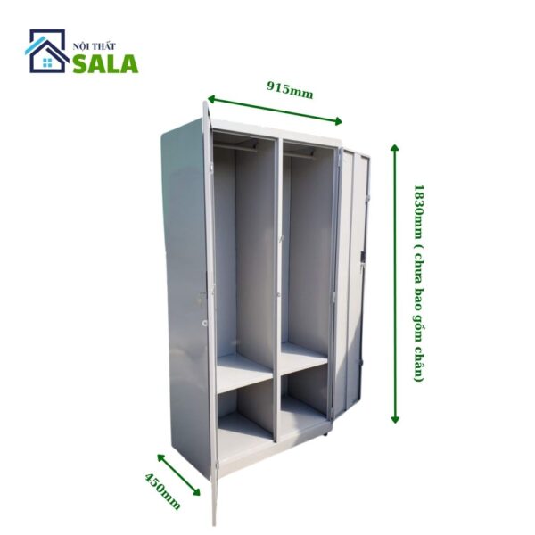 TỦ SẮT HỒ SƠ 2 CÁNH TREO ĐỒ