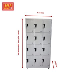 TỦ LOCKER SẮT 12 NGĂN