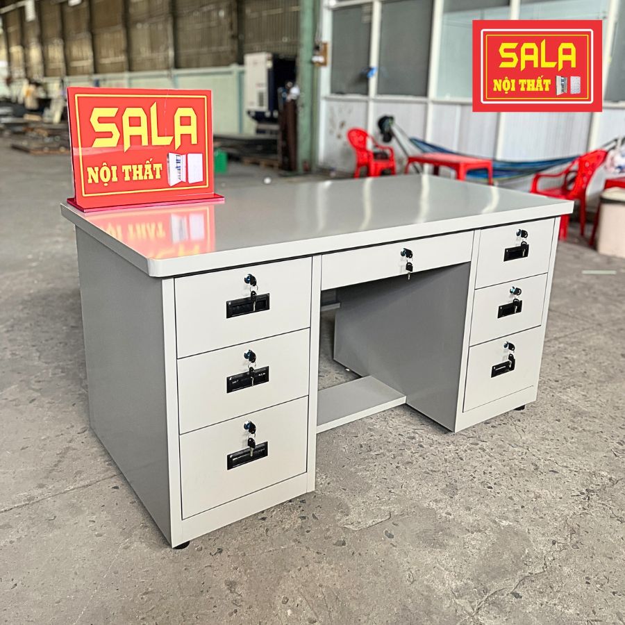 BÀN SẮT 7 HỘC KÉO