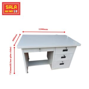 BÀN SẮT 4 HỘC KÉO