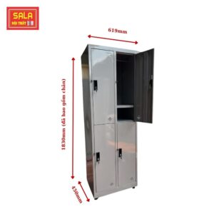 TỦ LOCKER SẮT 4 NGĂN