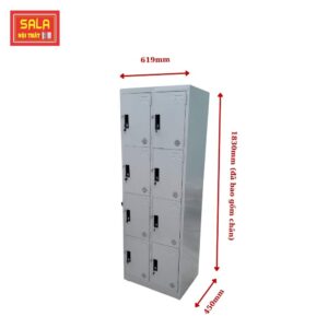 TỦ LOCKER SẮT 8 NGĂN