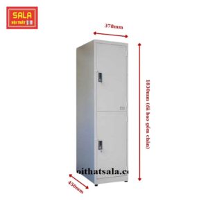 TỦ LOCKER SẮT 2 NGĂN
