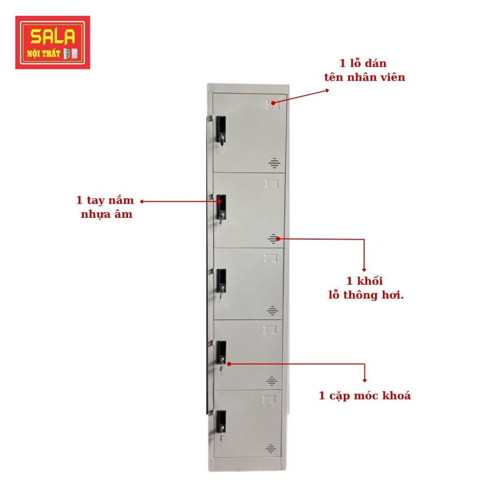 TỦ LOCKER SẮT 4 NGĂN