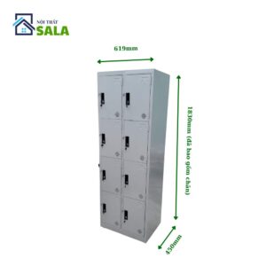 TỦ LOCKER SẮT 8 NGĂN