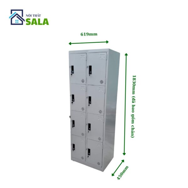 TỦ LOCKER SẮT 8 NGĂN