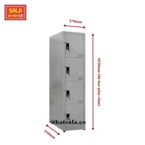 TỦ LOCKER SẮT 4 NGĂN