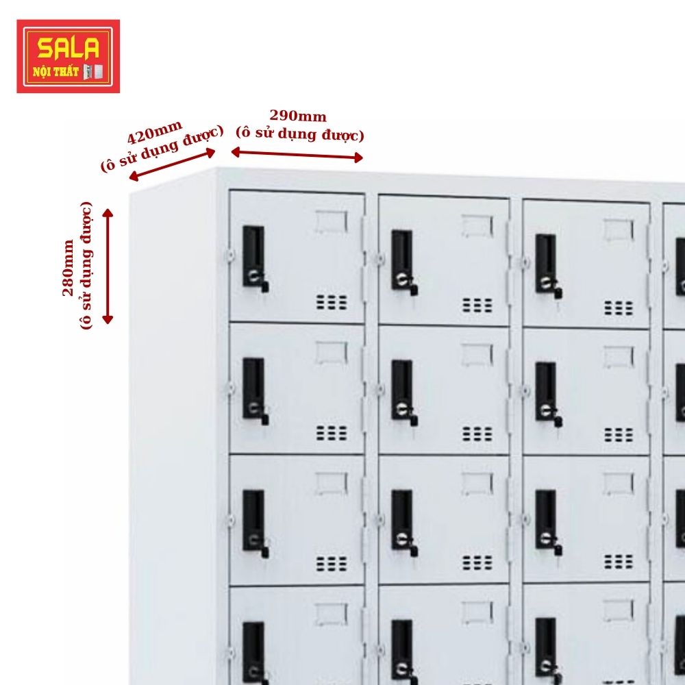 TỦ LOCKER SẮT 36 NGĂN