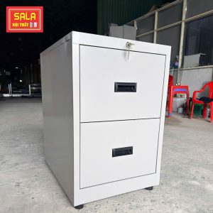 TỦ HỘC KÉO SẮT 2 NGĂN