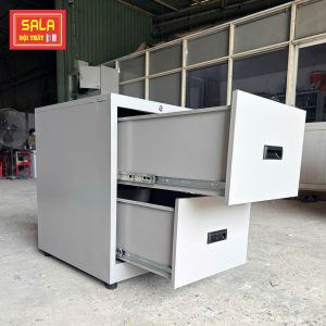 TỦ HỘC KÉO SẮT 2 NGĂN