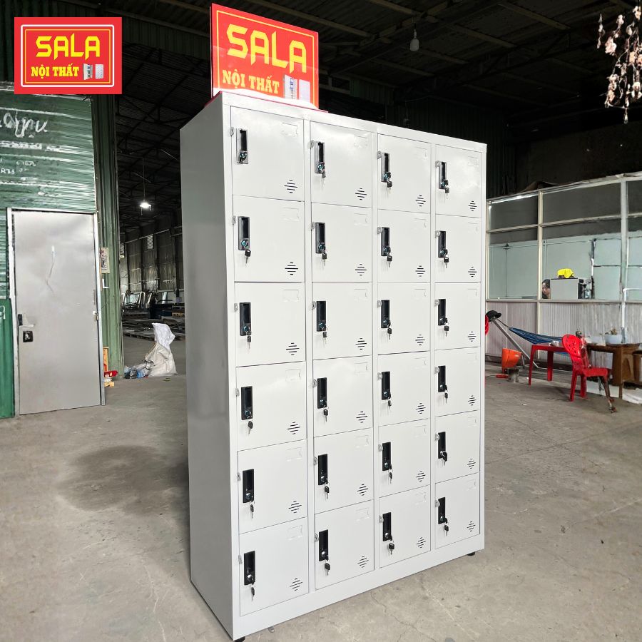 TỦ LOCKER SẮT 24 NGĂN