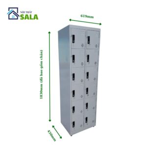 TỦ LOCKER SẮT 12 NGĂN