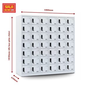 Tủ locker 42 ngăn, tủ locker, tủ sắt locker, tủ sắt locker phù hợp cho văn phòng