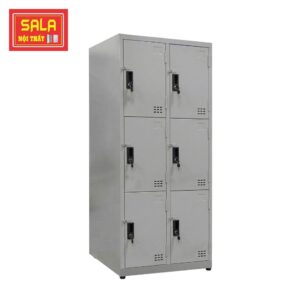 Tủ locker 6 ngăn, tủ locker, tủ sắt locker, tủ sắt locker phù hợp cho văn phòng