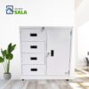 TỦ HỘC KÉO SẮT 4 NGĂN, 1 CÁNH MỞ