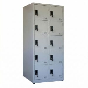 Tủ locker sắt 10 ngăn