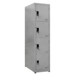 Tủ locker sắt 4 ngăn. tủ sắt locker, tủ sắt văn phòng, tủ sắt sơn tĩnh điện cao cấp