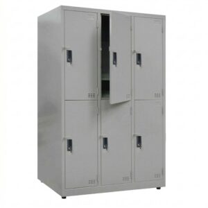 Tủ locker sắt 6 ngăn