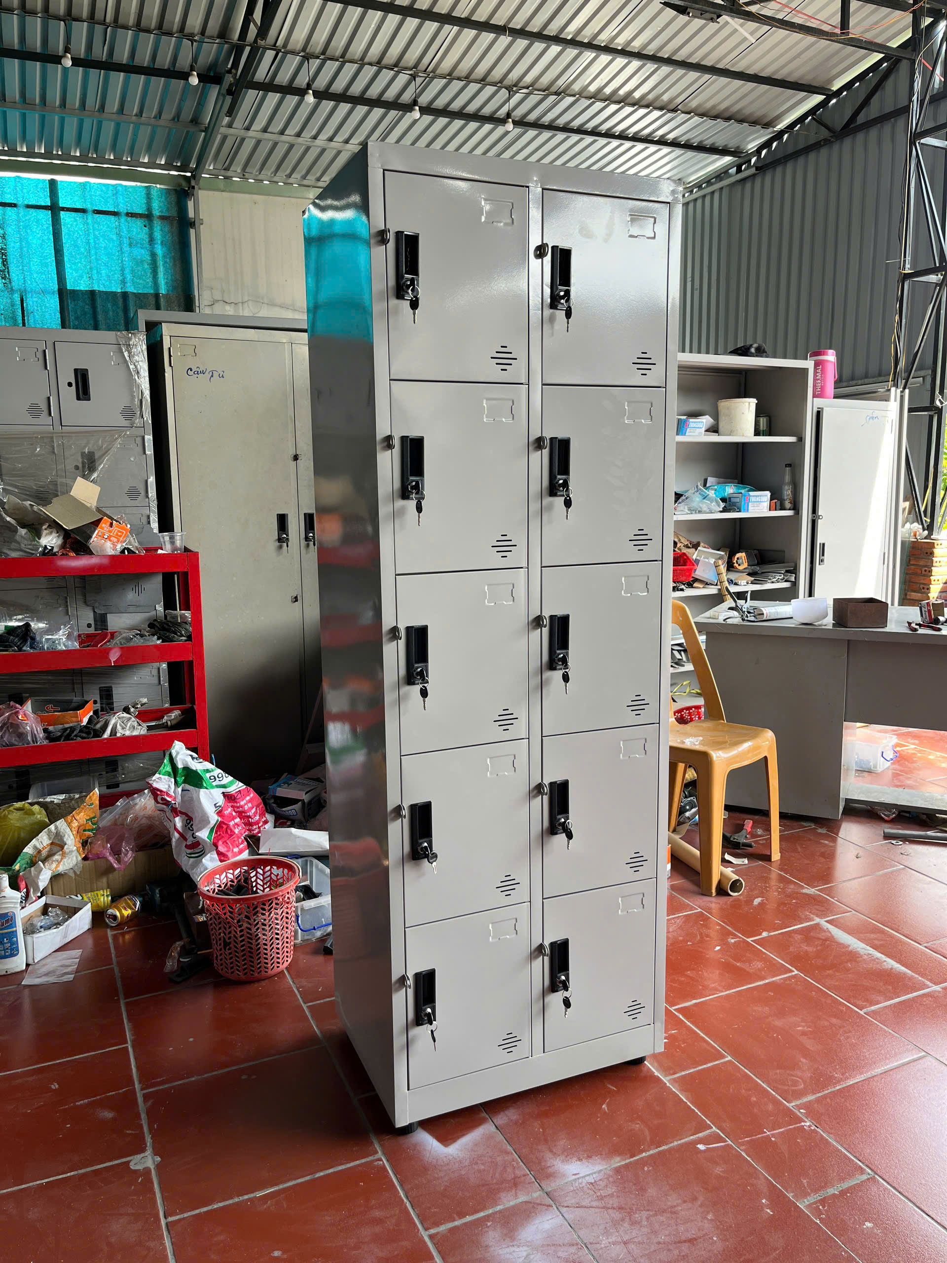 TỦ LOCKER SẮT 10 NGĂN