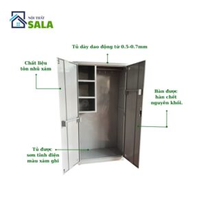 TỦ VỆ SINH 2 CÁNH