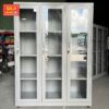 TỦ SẮT HỒ SƠ 3 CÁNH KÍNH MỞ TRONG SUỐT